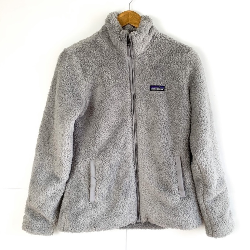 Patagonia Los Gatos Grey Fleece Zip-up Jacket